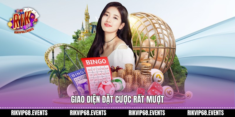 Giao diện đặt cược rất mượt